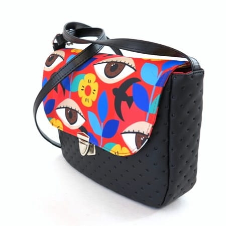 Wykrój - torebka z klapką