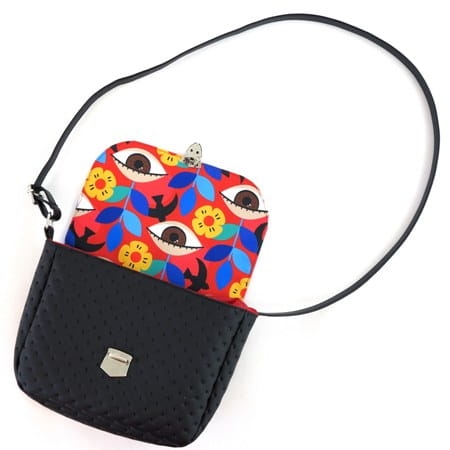 Wykrój - torebka z klapką