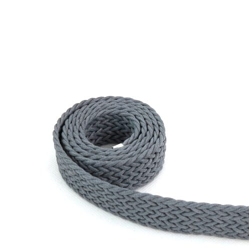 Taśma nośna pleciona 30 mm szara 0.JPG