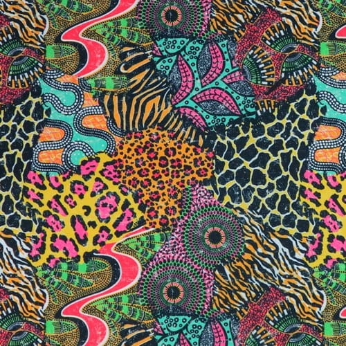 TKANINA WODOODPORNA OXFORD Afryka [6-8]