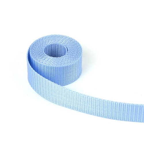 Taśma nośna 30 mm niebieska jasna