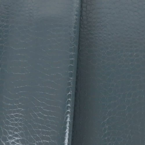 Ekoskóra kaletnicza lakierowana skóra krokodyla - kolor szary ciemny