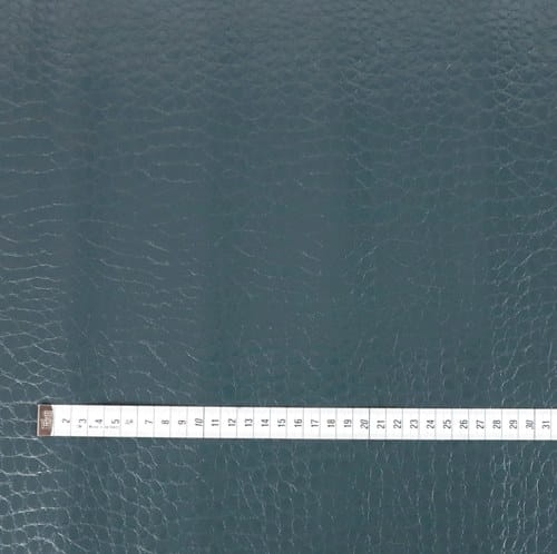 Ekoskóra kaletnicza lakierowana skóra krokodyla - kolor szary ciemny