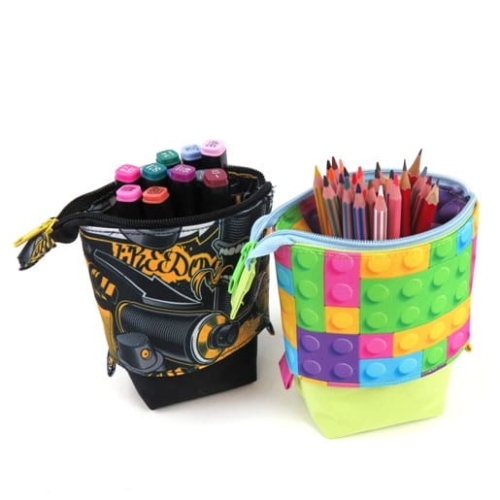 Wykrój - piórnik zsuwany