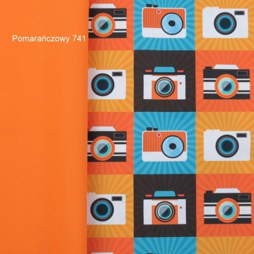 TKANINA WODOODPORNA Aparaty fotograficzne - retro