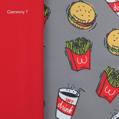 TKANINA WODOODPORNA Fast food