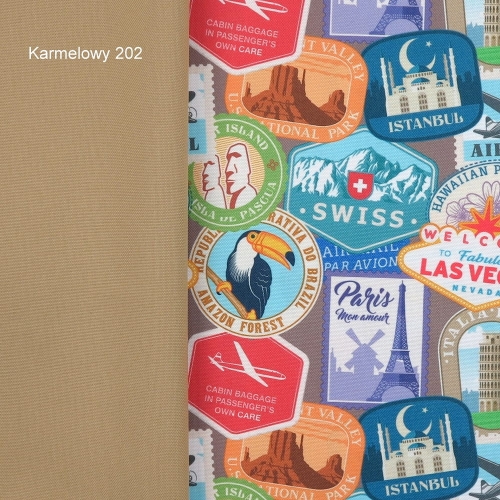 TKANINA WODOODPORNA Znaczki pocztowe