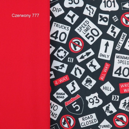 TKANINA WODOODPORNA Znaki drogowe