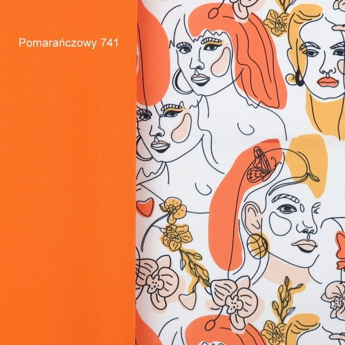 TKANINA WODOODPORNA Twarze kobiece