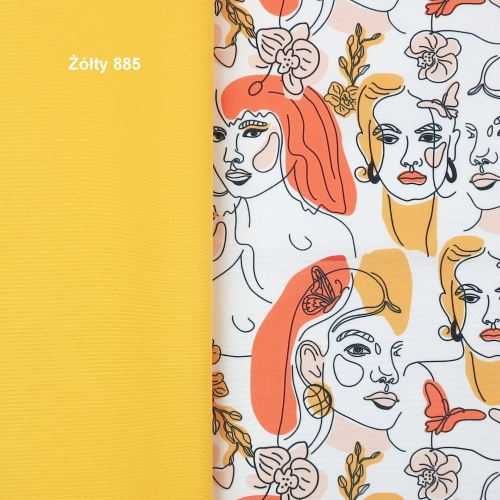 TKANINA WODOODPORNA Twarze kobiece