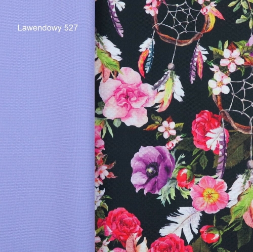 TKANINA WODOODPORNA Kwiatowe łapacze snów