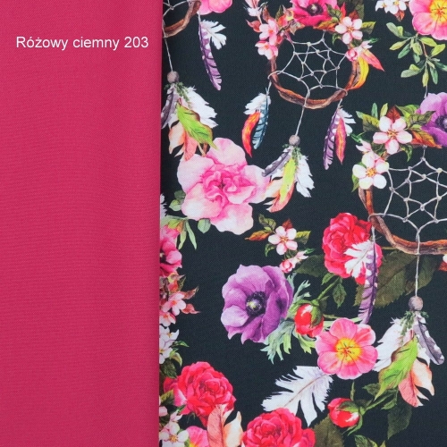 TKANINA WODOODPORNA Kwiatowe łapacze snów