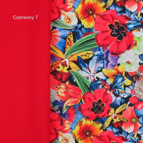 TKANINA WODOODPORNA Tulipany i kwiaty