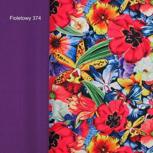 TKANINA WODOODPORNA Tulipany i kwiaty