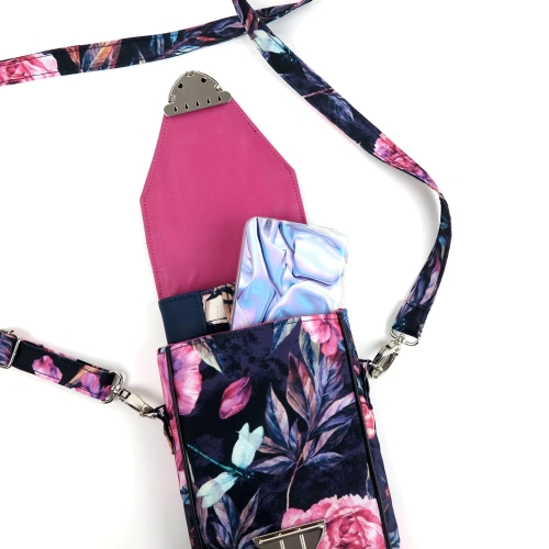 Wykrój - mini torebka