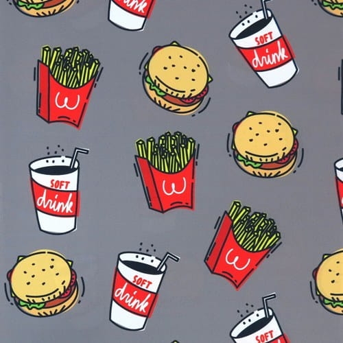 TKANINA WODOODPORNA Fast food.JPG