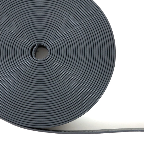 Pasek ekoskóra 25 mm szary ciemny