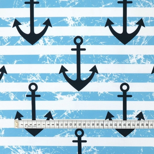 TKANINA WODOODPORNA Kotwice na pasach