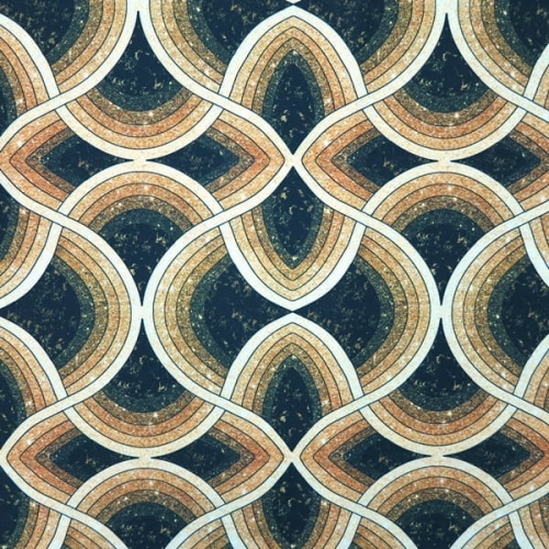 TKANINA WODOODPORNA Tęcza złota [6-8]