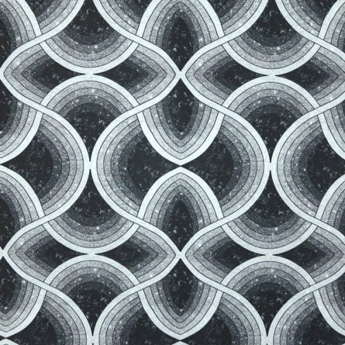 TKANINA WODOODPORNA Tęcza srebrna [6-8]