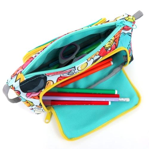 Wykrój A2 - Piórnik szkolny