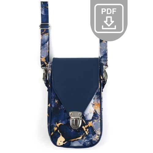 Wykrój - mini torebka