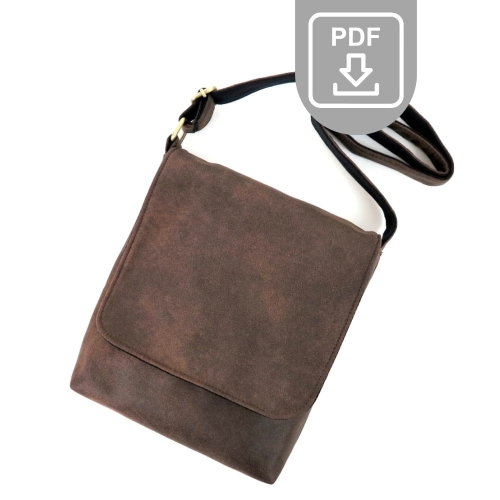 Wykrój - Listonoszka z klapką