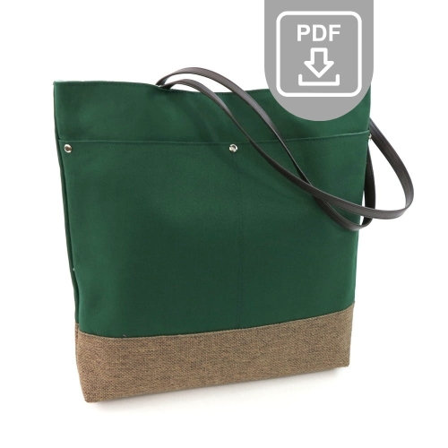 Wykrój - torebka miejska (dwa rozmiary)