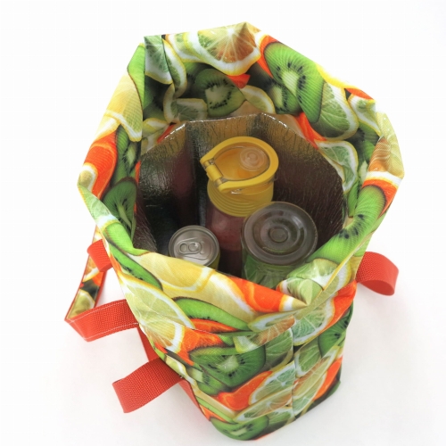 Wykrój - torba termiczna na napoje