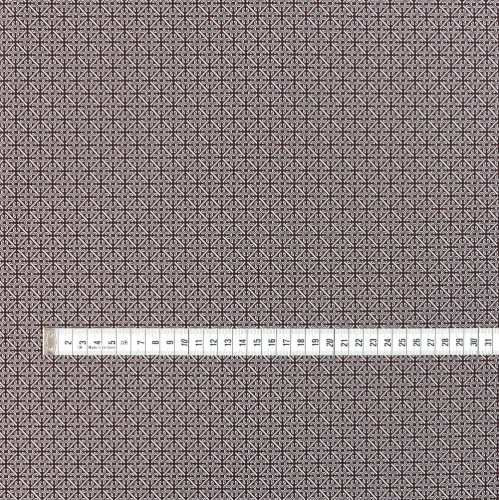 TKANINA WODOODPORNA Kafelki - wzór gotycki - brązowy