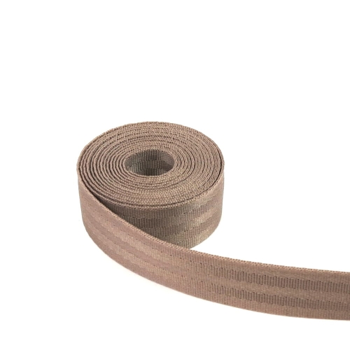 Taśma nośna 30 mm pasy beżowa ciemna