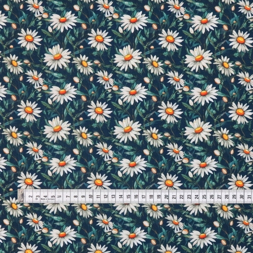 TKANINA WODOODPORNA Stokrotki