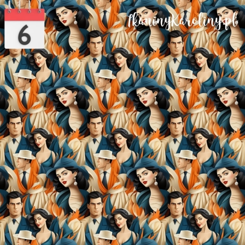 TKANINA WODOODPORNA OXFORD Hollywood [6]