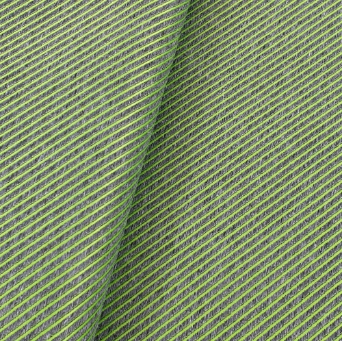 TKANINA WODOODPORNA Prążki zielona