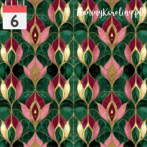 TKANINA WODOODPORNA OXFORD Witraż 11 [6] 