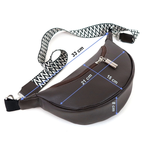 Wykrój - torebka - nerka Gabi