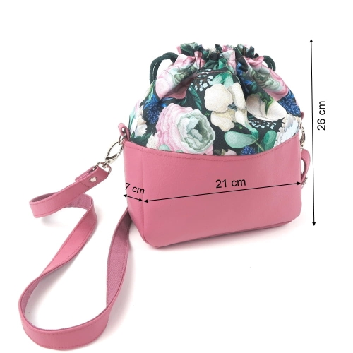 Wykrój papierowy - Torebka sakiewka