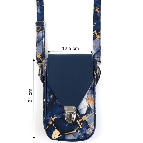 Wykrój - mini torebka