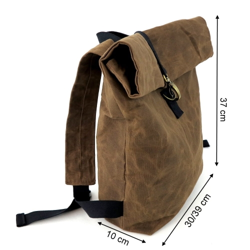 Wykrój - plecak kurierski