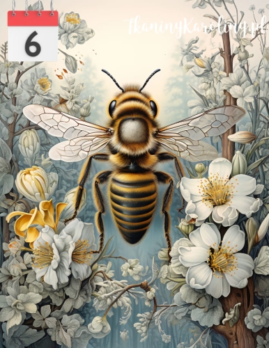 Panel wodoodporny 40x50cm Pszczoła.jpg