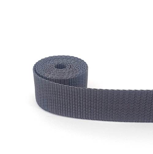 Taśma nośna 30 mm 100%PP grafitowa