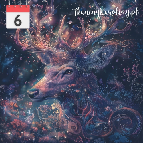 Panel welurowy Magiczny jeleń 1 [6]