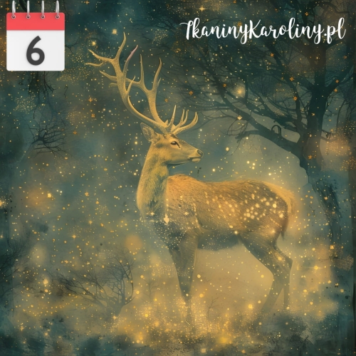 Panel welurowy Magiczny jeleń 8 [6]