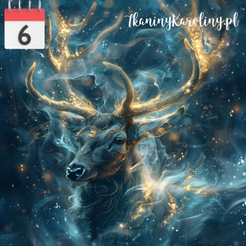 Panel welurowy Magiczny jeleń 10 [6]