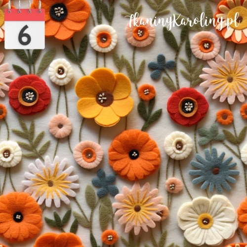 WELUR TAPICERSKI Kwiaty filcowe 13.jpg