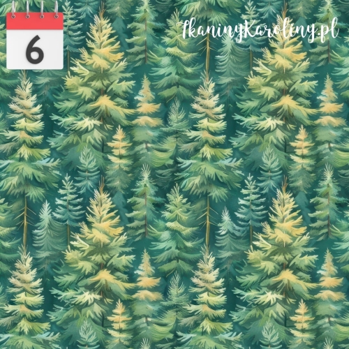 WELUR TAPICERSKI Las jesienny [6]