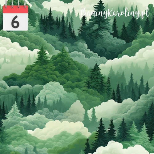 WELUR TAPICERSKI Las zielony [6]