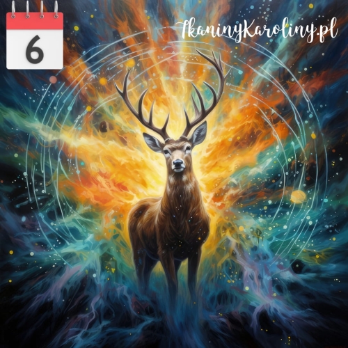 Panel welurowy Jeleń Kometek [6]