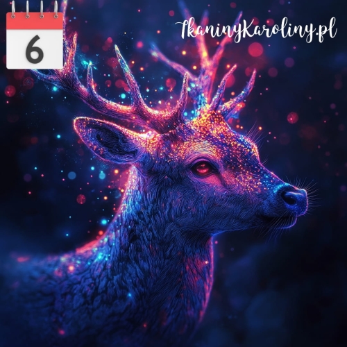 Panel welurowy Jeleń Pyszałek [6]