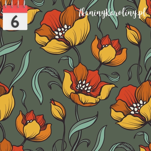 WELUR TAPICERSKI Wzór retro 20 [6]